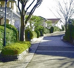 東京世田谷高級住宅地